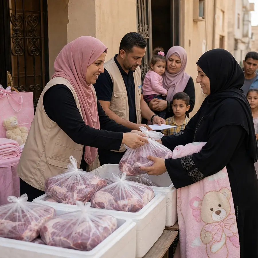 Seasonal Giving image for عقيقة مولودة أنثى by Aman Charity