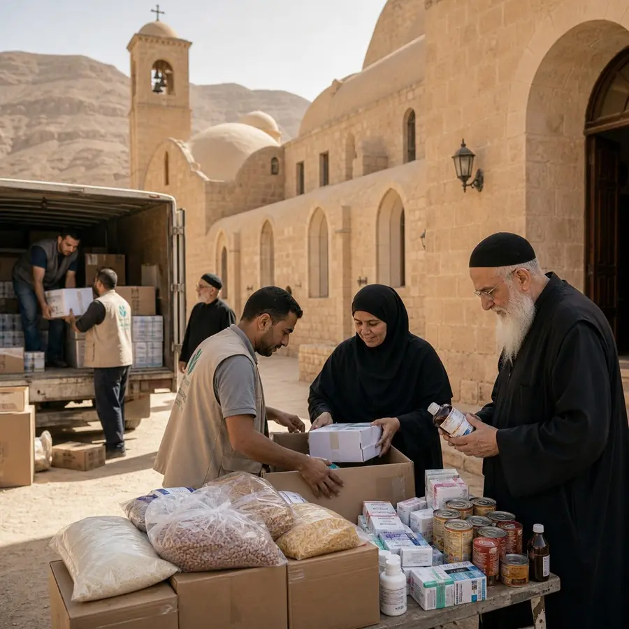 دعم أديرة الرهبان والراهبات Community Solidarity image for دعم أديرة الرهبان والراهبات by Aman Charity