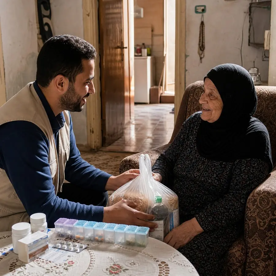 Humanitarian Relief image for كفالة كبار السن غير القادرين على العمل by Aman Charity